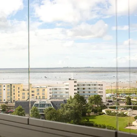 Strandnahe Ferienwohnung Fb10.08 Mit Meerblick Cuxhaven